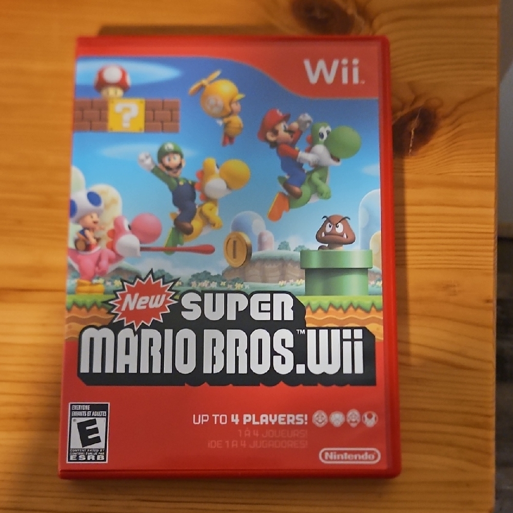 Nintendo Wii New Super Mario Bros. game